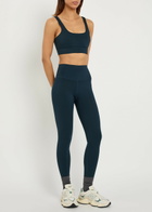 Varley Freesoft Cori Stretch-jersey bra top Navy
