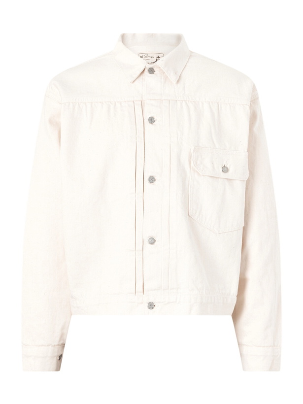 Photo: OrSlow - Type1 40's Kinari Denim Jacket - Neutrals