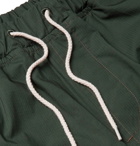 Albam - Tapered Cotton-Ripstop Drawstring Trousers - Green