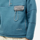 And Wander Men's Wool Fleece Pullover in Blue Grey