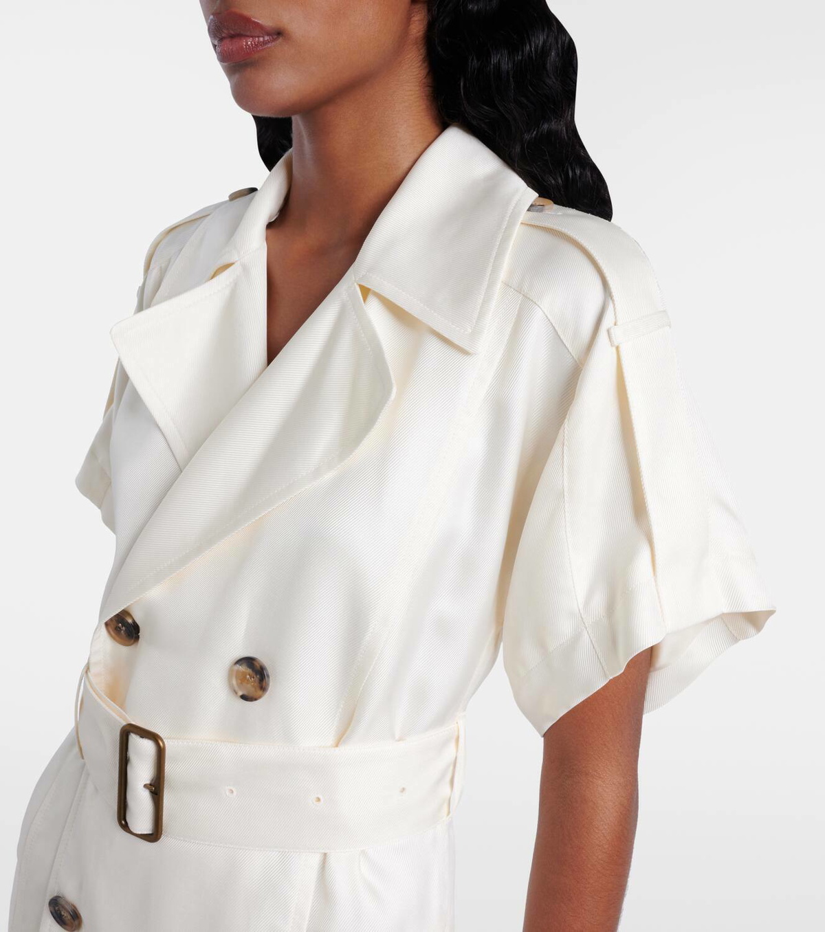 Burberry Belted midi dress