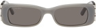 Balenciaga Gray Dynasty Sunglasses