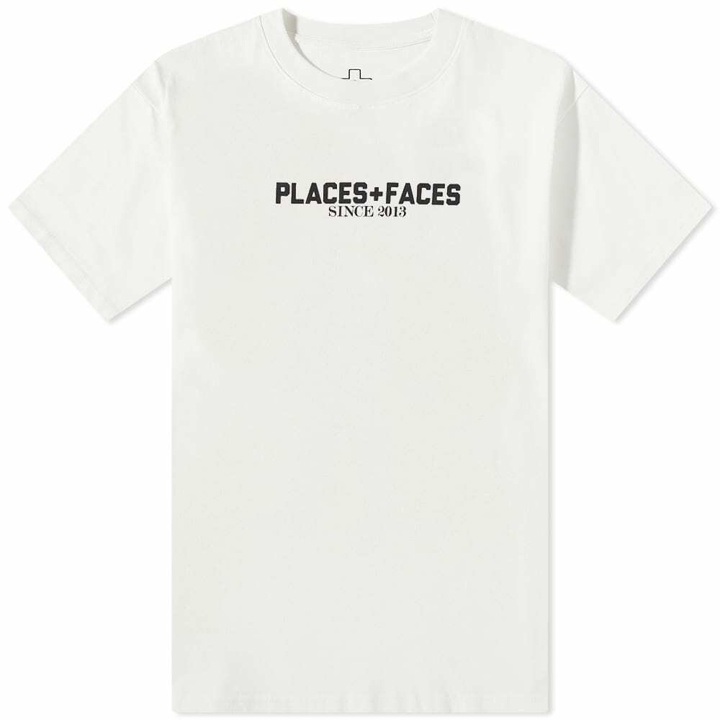 Photo: PLACES+FACES Men's 2013 Logo T-Shirt in White