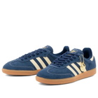 Adidas Men's Samba OG Sneaker in Night Indigo/Warm Vanilla/Gum