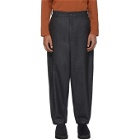 House of the Very Islands Grey Entrepreneur Wide Trousers