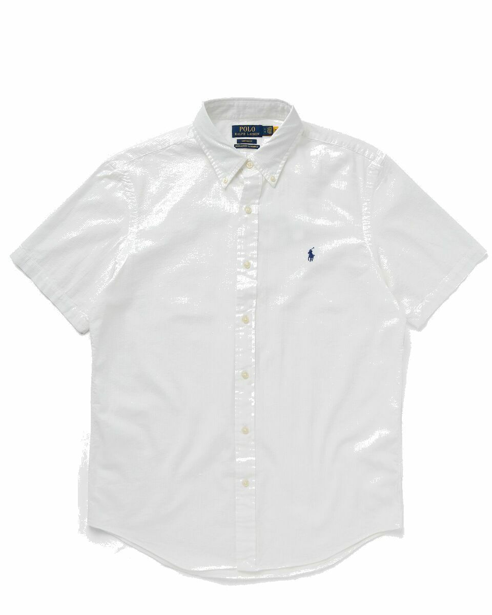Photo: Polo Ralph Lauren Cubdppcsss Short Sleeve Sport Shirt White - Mens - Shortsleeves