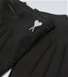 Ami Paris Leather gloves