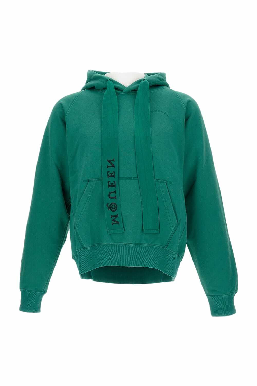 Alexander McQueen Black Embroidered Dancing Skeleton Hoodie