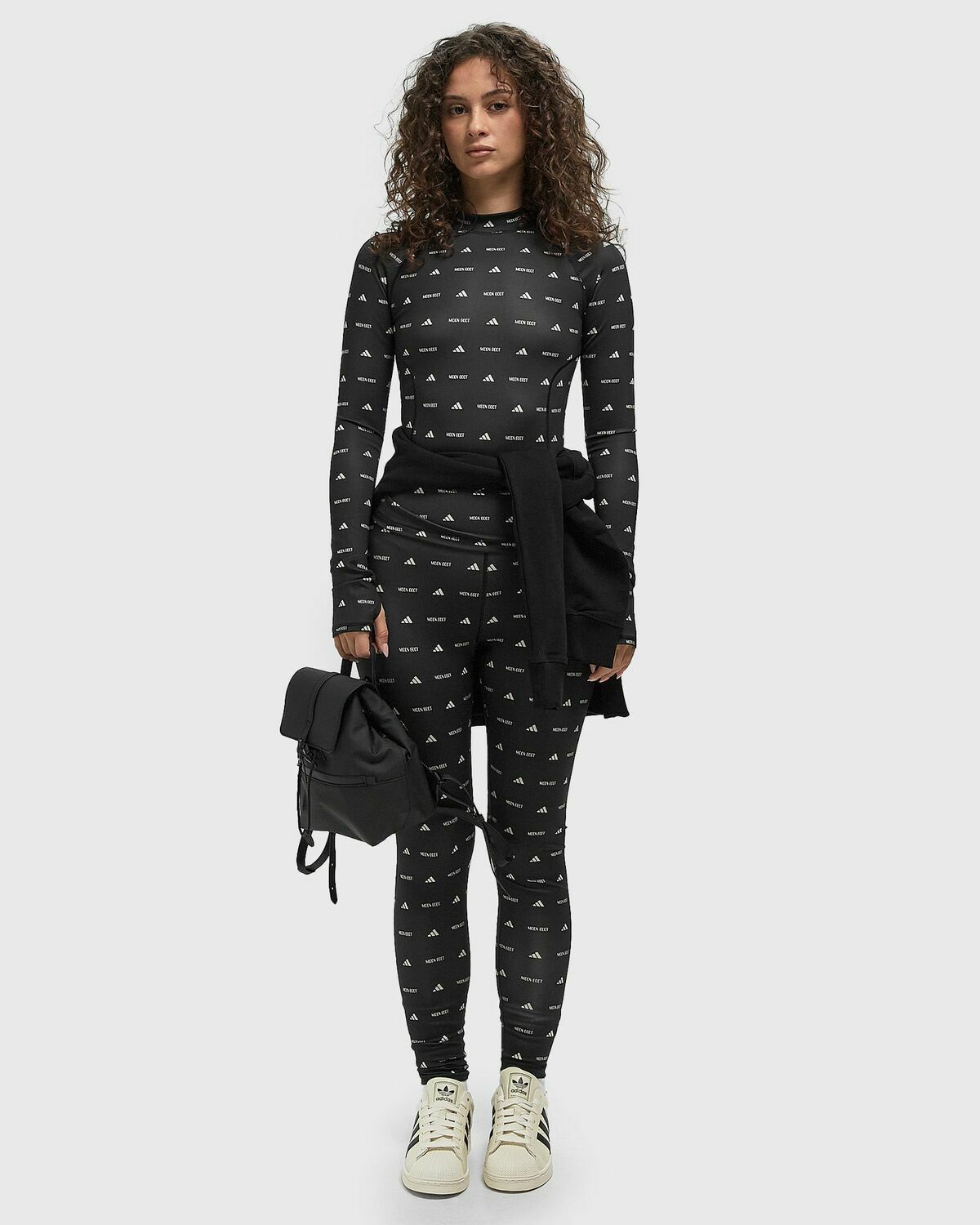 Adidas X MOON BOOT Long Sleeve Top Black Womens Longsleefe