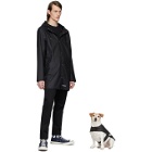 Stutterheim SSENSE Exclusive Black PVC Lightweight Dog Raincoat