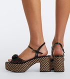 Valentino Garavani Cœur Royal leather platform sandals