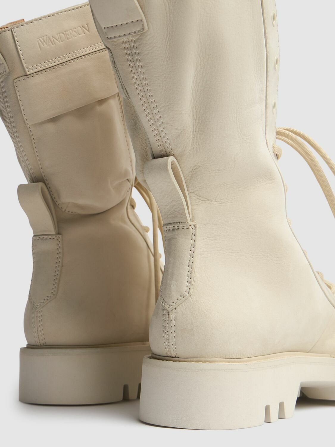 JW ANDERSON 30mm Suede Combat Boots JW Anderson