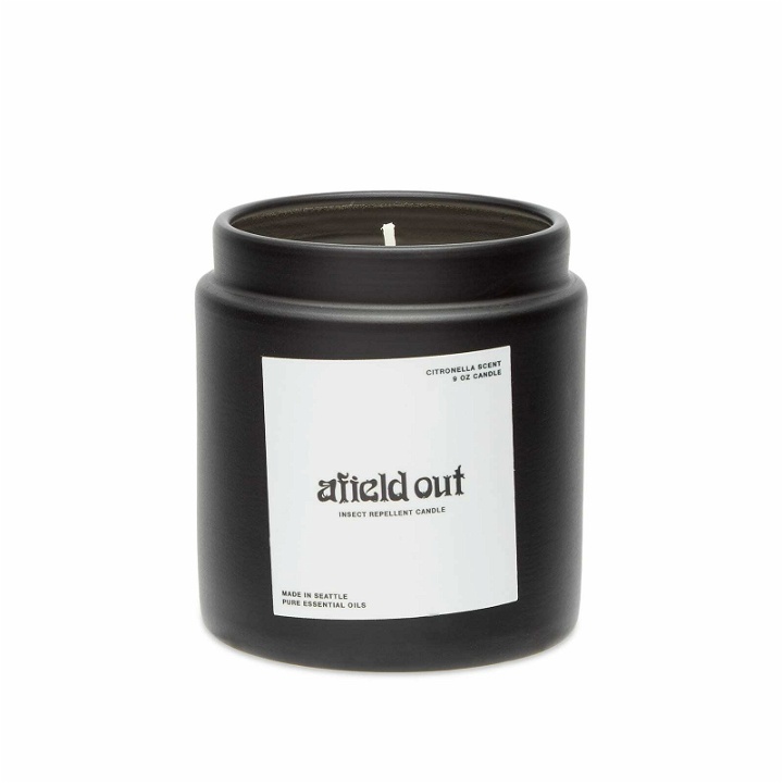 Photo: Afield Out Men's Citronella Candle in Black