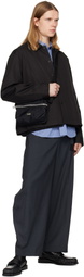 sacai Black Pocket Sacoche Bag