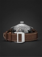 IWC Schaffhausen - Big Pilot's Automatic 43mm Stainless Steel and Leather Watch, Ref. No. IW329301