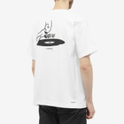 Uniform Experiment Men's Fragment Jazzy Jay T-Shirt in White