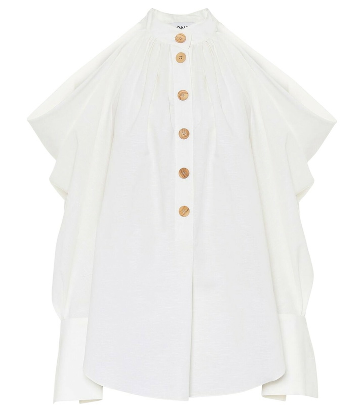 Photo: Monse Cotton and linen shirt