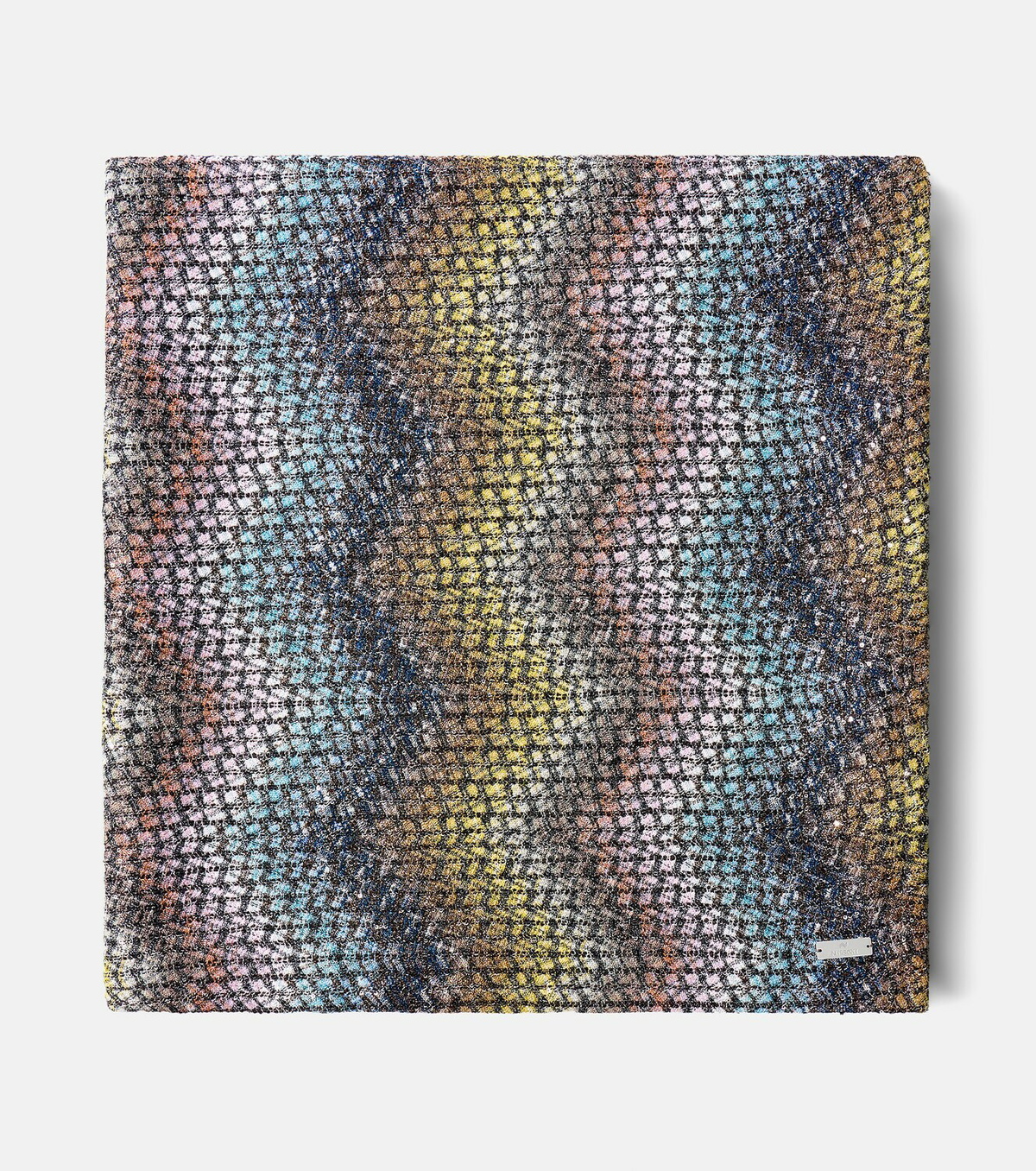 Missoni Salina Zigzag lamé throw