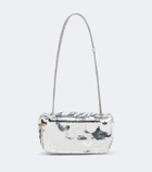 Rabanne Sparkle Mini sequined shoulder bag