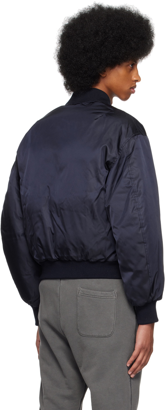 John Elliott Navy Andes Down Bomber Jacket