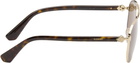 Burberry Gold Metal Sunglasses