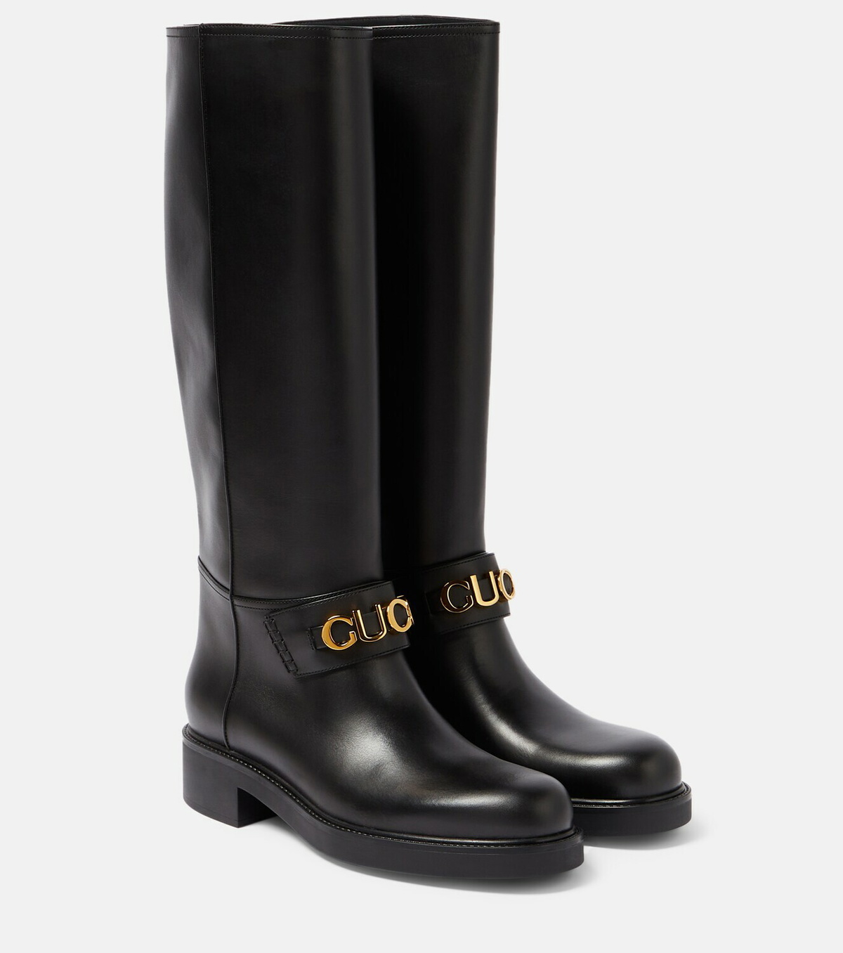 Gucci Beige GG Lisa Over-the-knee Boots in Natural