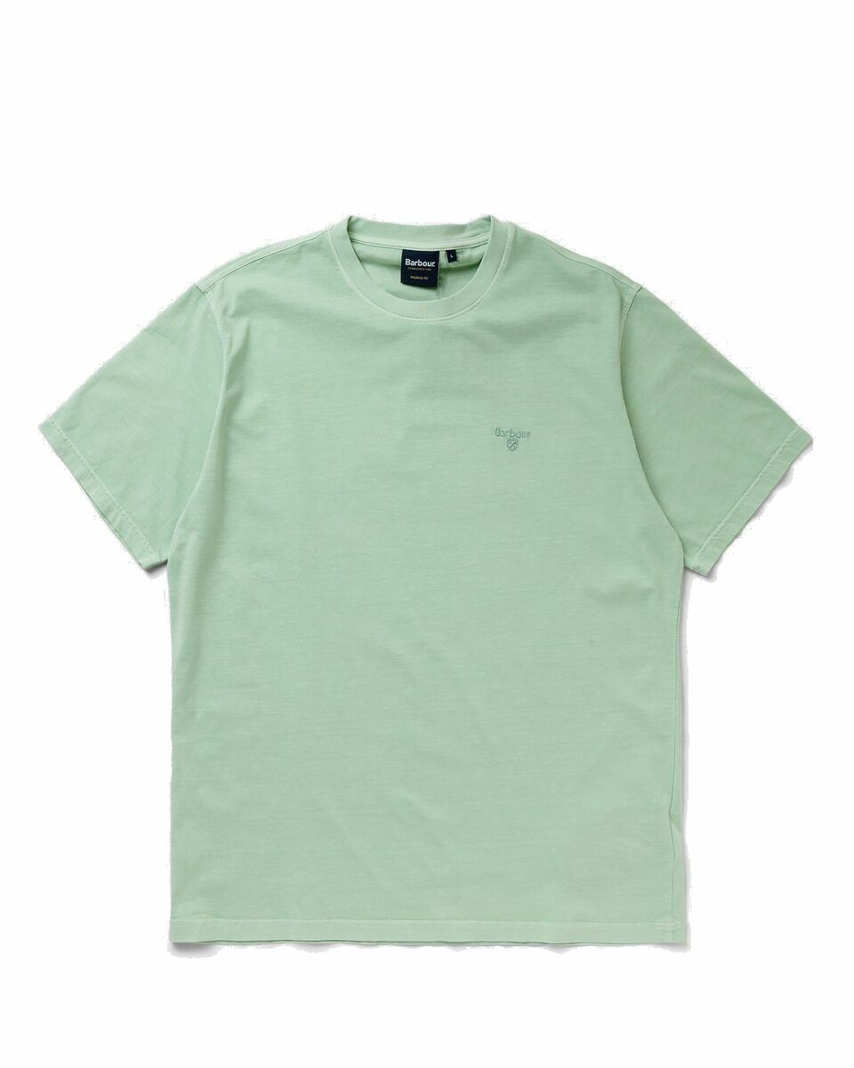 Photo: Barbour Barbour Garment Dyed Tee Green - Mens - Shortsleeves