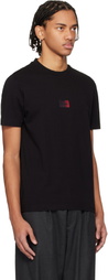 Hugo Black Gradient-Logo Cotton Jersey T-shirt