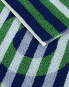 Lacoste Lmaster Beach Towel 90 C Mx160 Cm Blue/Green Home Deco