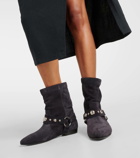 Isabel Marant Stanya studded suede ankle boots