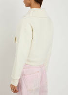 Guest In Residence Cross Country Textured Wool-blend Jacket Cream
