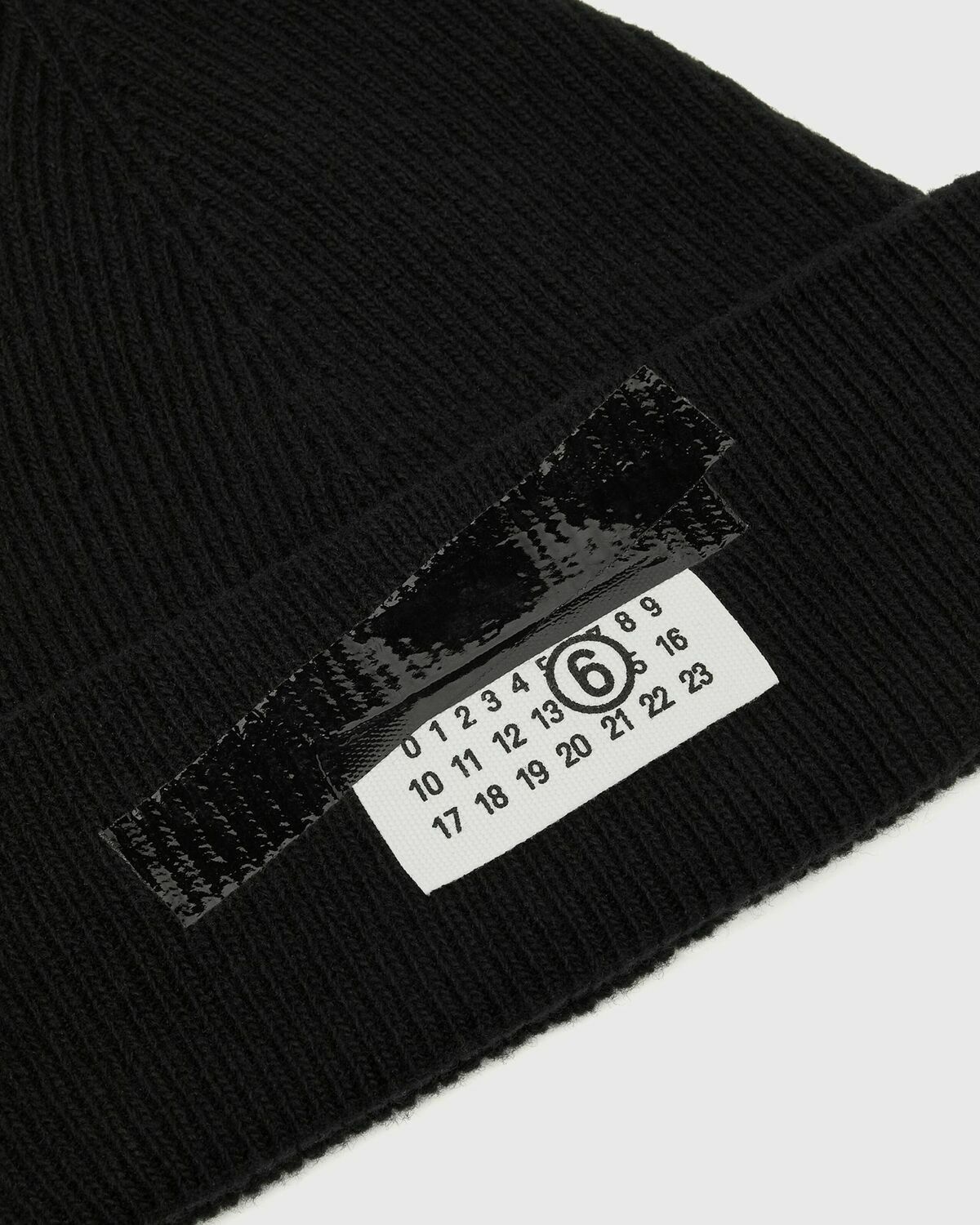 Maison Margiela MM6 BEANIE Black Mens Beany