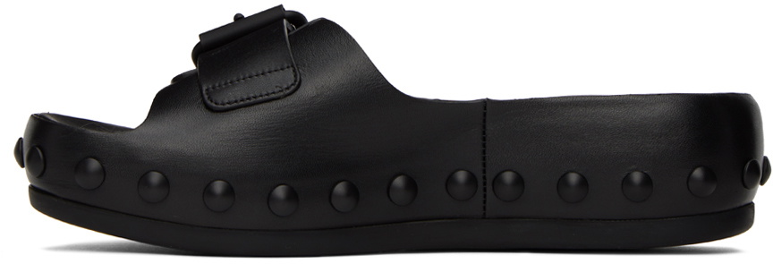At.Kollektive Black Natacha Ramsay Levi Edition Studded One Sandals