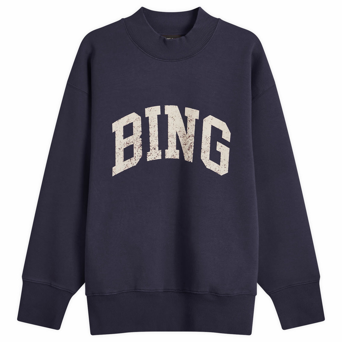 Anine Bing Women's Bradie Sweatshirt in Navy