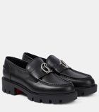 Christian Louboutin CL Moc Lug leather loafers