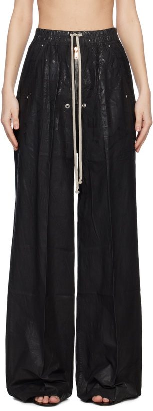 Photo: Rick Owens DRKSHDW Black Hollywood Geth Belas Lounge Pants