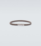 Tom Ford Braided leather bracelet