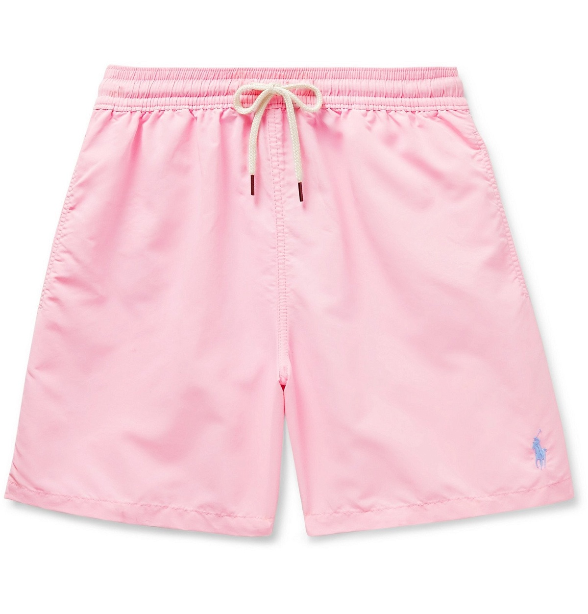 Skyldig Ulejlighed Efterforskning Polo Ralph Lauren - Traveler Mid-Length Swim Shorts - Pink Polo Ralph Lauren