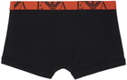 Emporio Armani Two-Pack Black Boxers