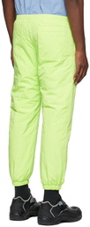 RK SSENSE Exclusive Green Quilted Lounge Pants