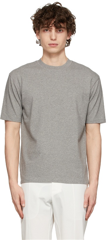 Photo: Drake's Grey Hiking T-Shirt