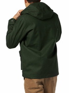 MC2 Saint Barth Man Hooded Green Windbreaker Jacket
