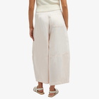 YMC Women's Deadbeat Linen Trousers in Light Pink