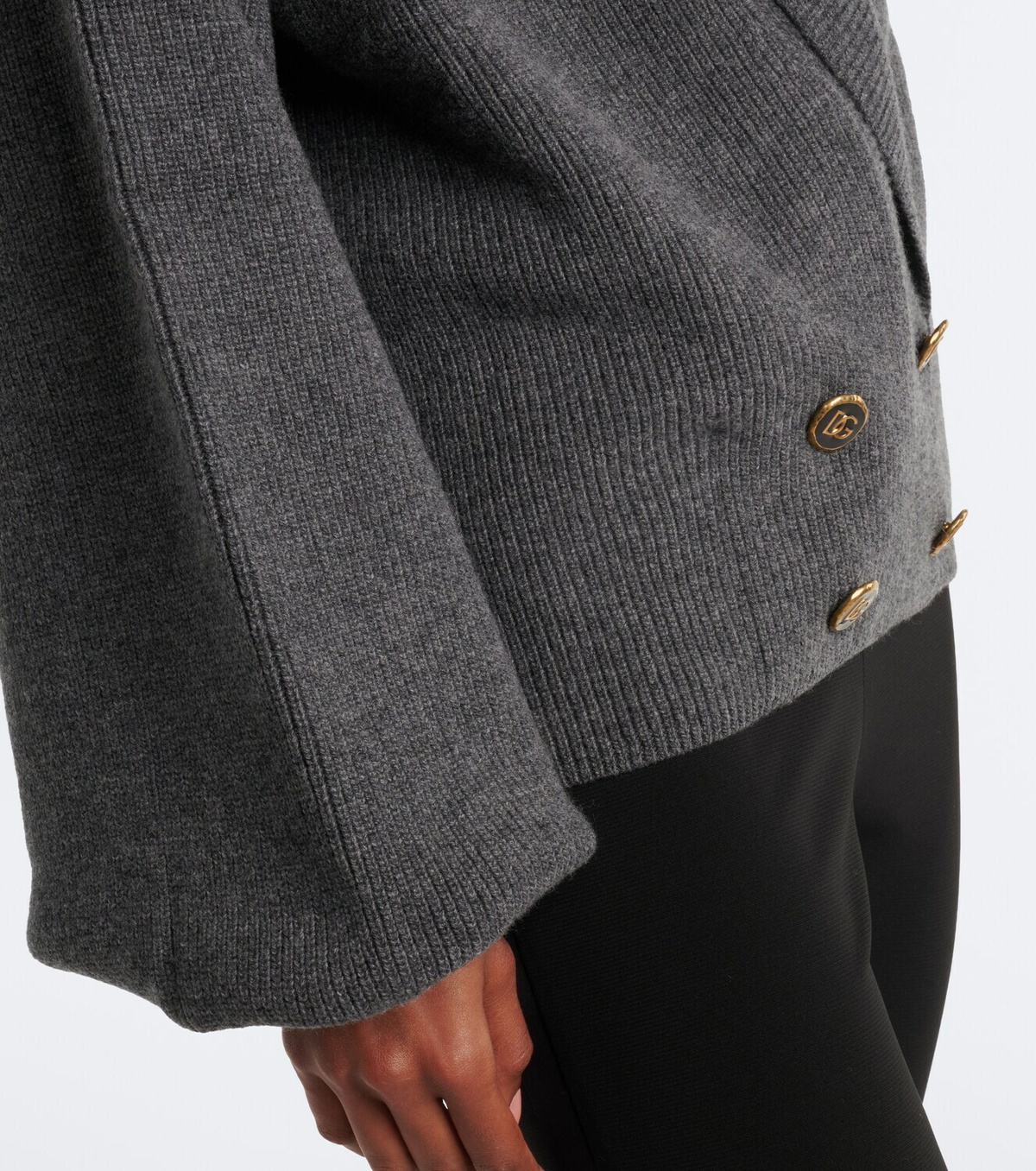 Dolce&Gabbana Embellished virgin wool cardigan