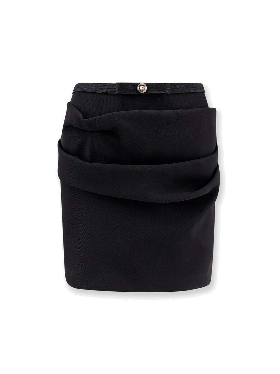 Versace Skirt Black Womens Versace