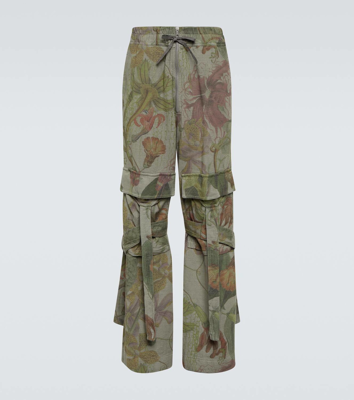 Dries Van Noten Printed cotton cargo pants Dries Van Noten Dries Van Noten Printed cotton cargo pants Dries Van Noten