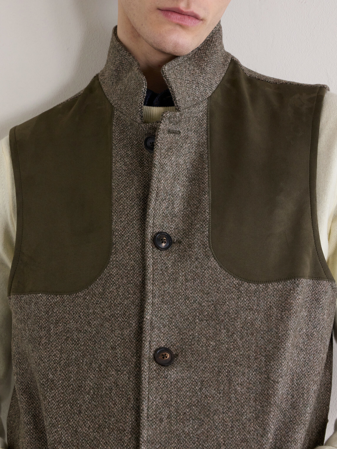 Purdey - Wool-Tweed Gilet - Green