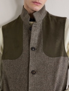 Purdey - Wool-Tweed Gilet - Green