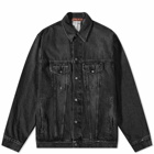 Acne Studios Men's Rob Relaxed Denim Jacket in Vintage Black