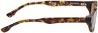 BONNIE CLYDE SSENSE Exclusive Brown Roller Coaster Sunglasses